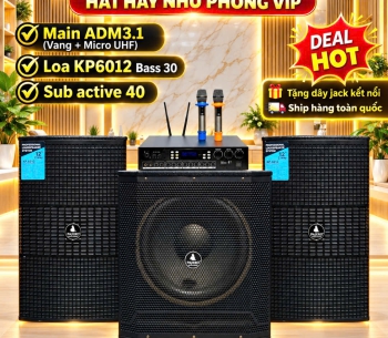 Combo karaoke gia đình ADM3.1