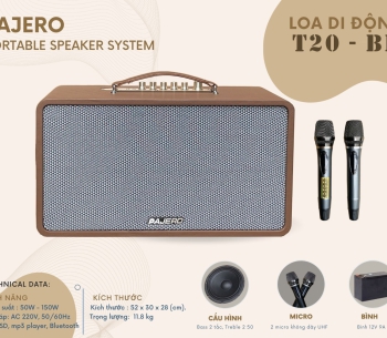 LOA KÉO XÁCH TAY PAJERO T-20