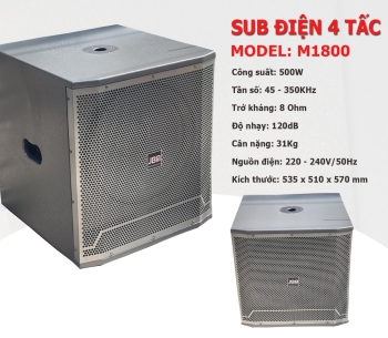LOA SUB ĐIỆN 40 M1800