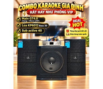 Combo karaoke gia đình GT4.0