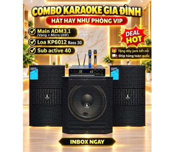 Combo karaoke gia đình ADM3.1