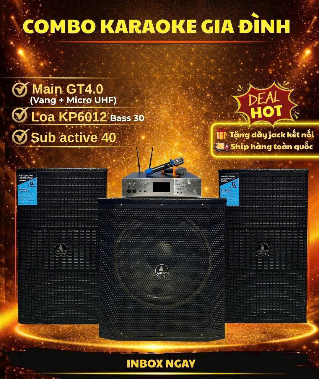 combo karaoke gia đình