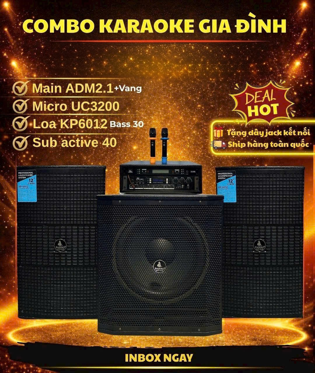 combo karaoke gia đình