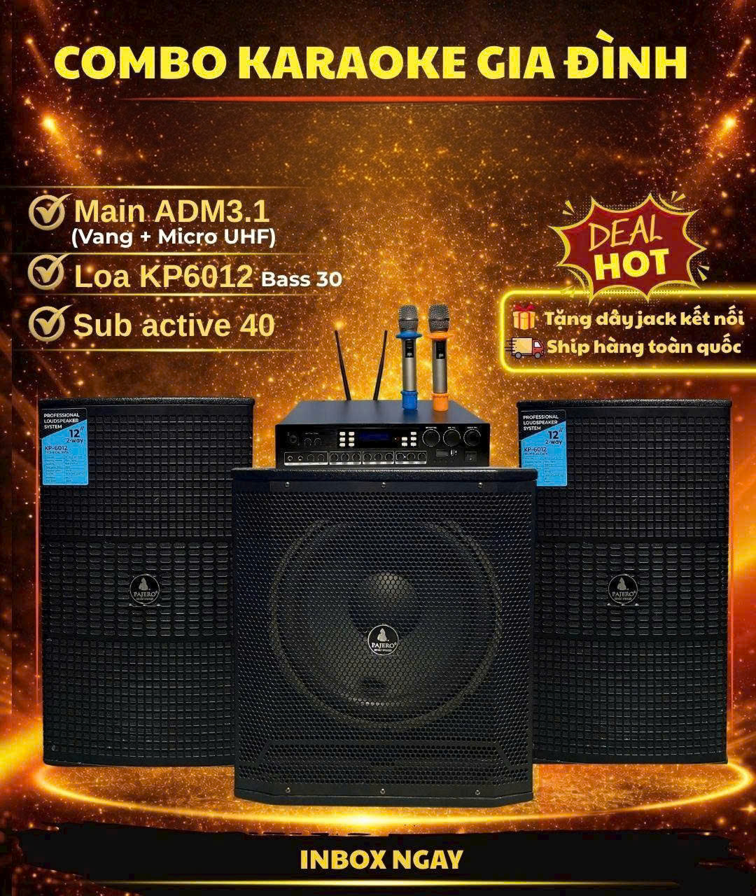 combo karaoke gia đình